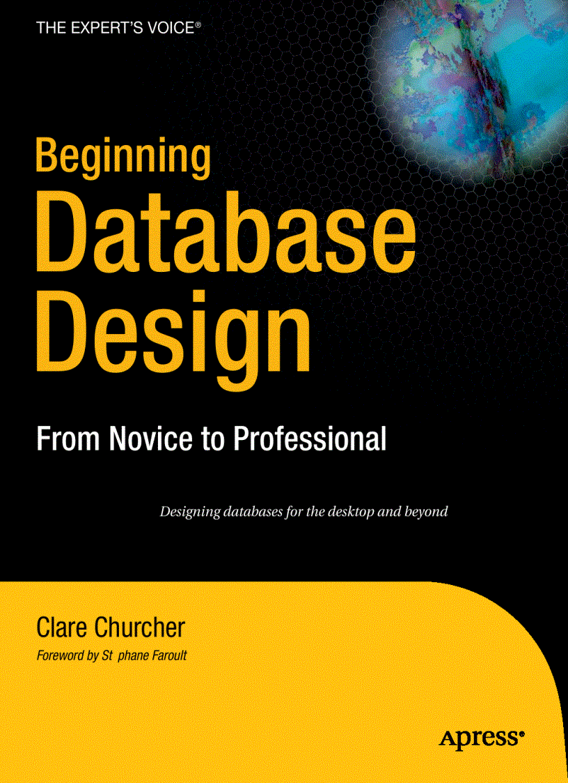 image for page Beginning Database Design From Novice to Professional