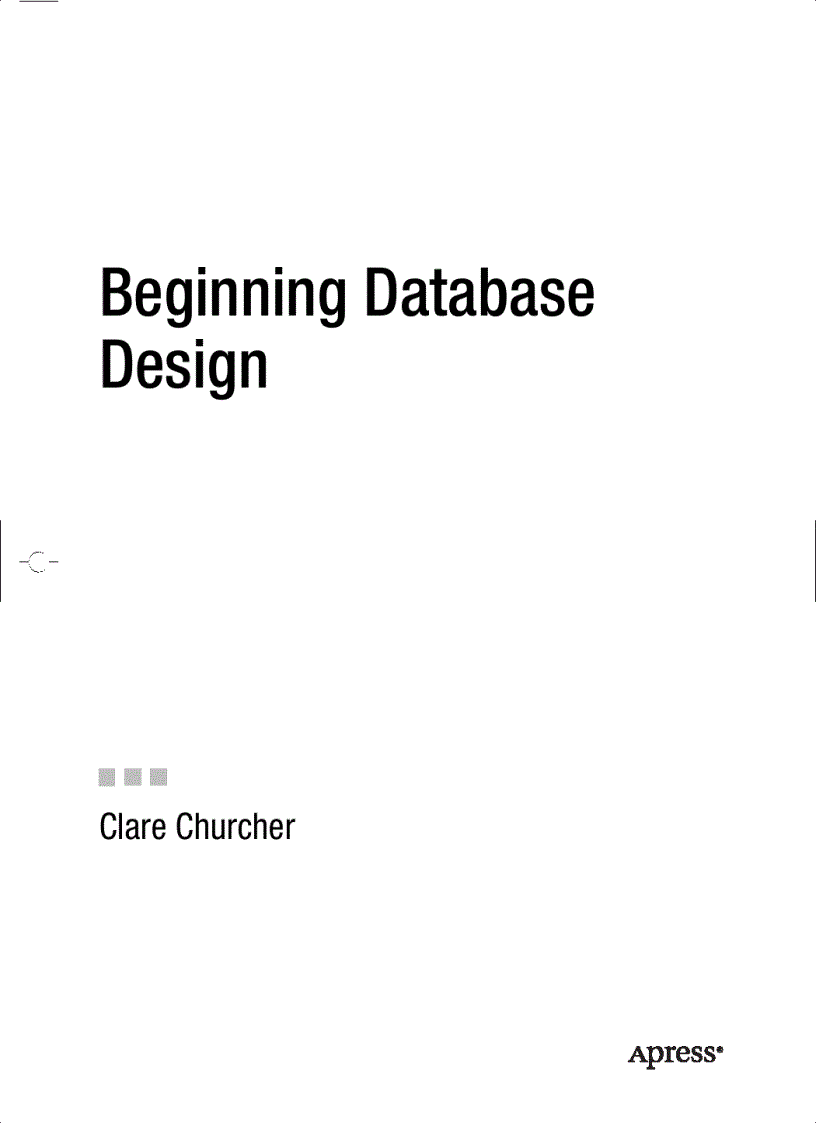 image for page Beginning Database Design From Novice to Professional