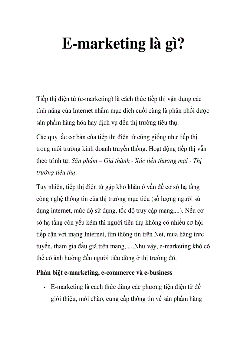 image for page E marketing là gì