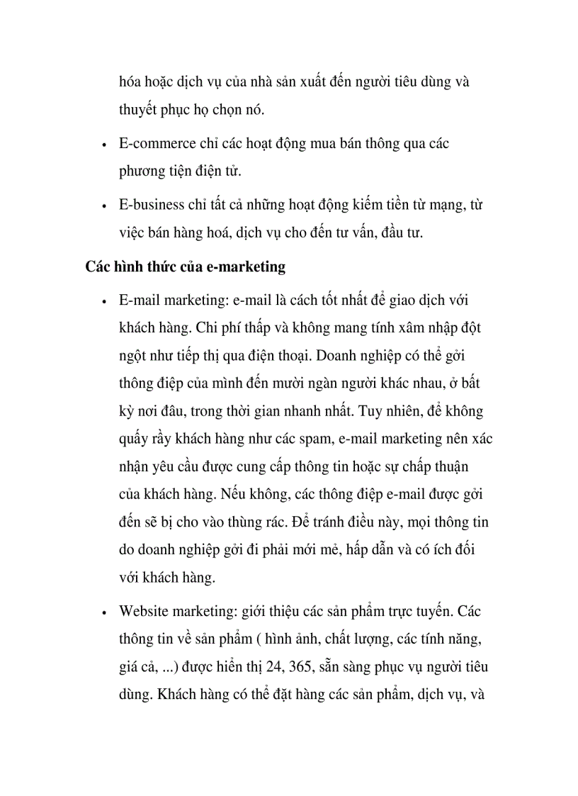 image for page E marketing là gì