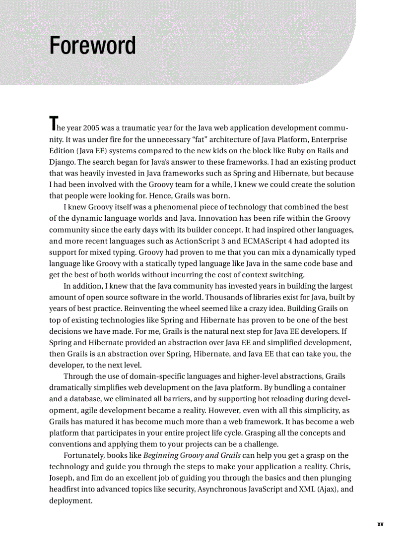 image for page Beginning Groovy and Grails From Novice to Professional