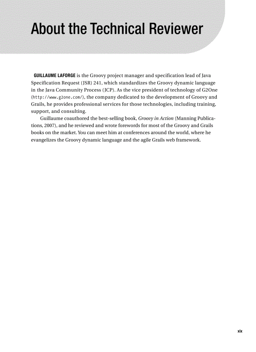 image for page Beginning Groovy and Grails From Novice to Professional