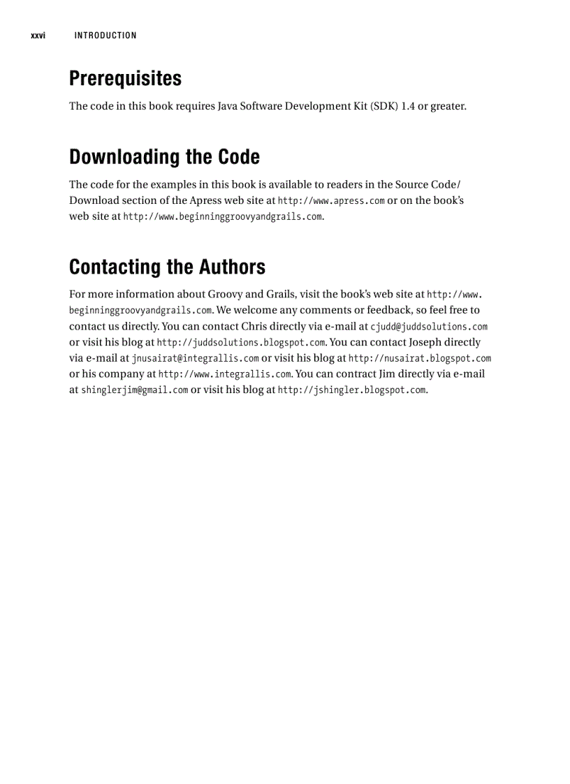 image for page Beginning Groovy and Grails From Novice to Professional