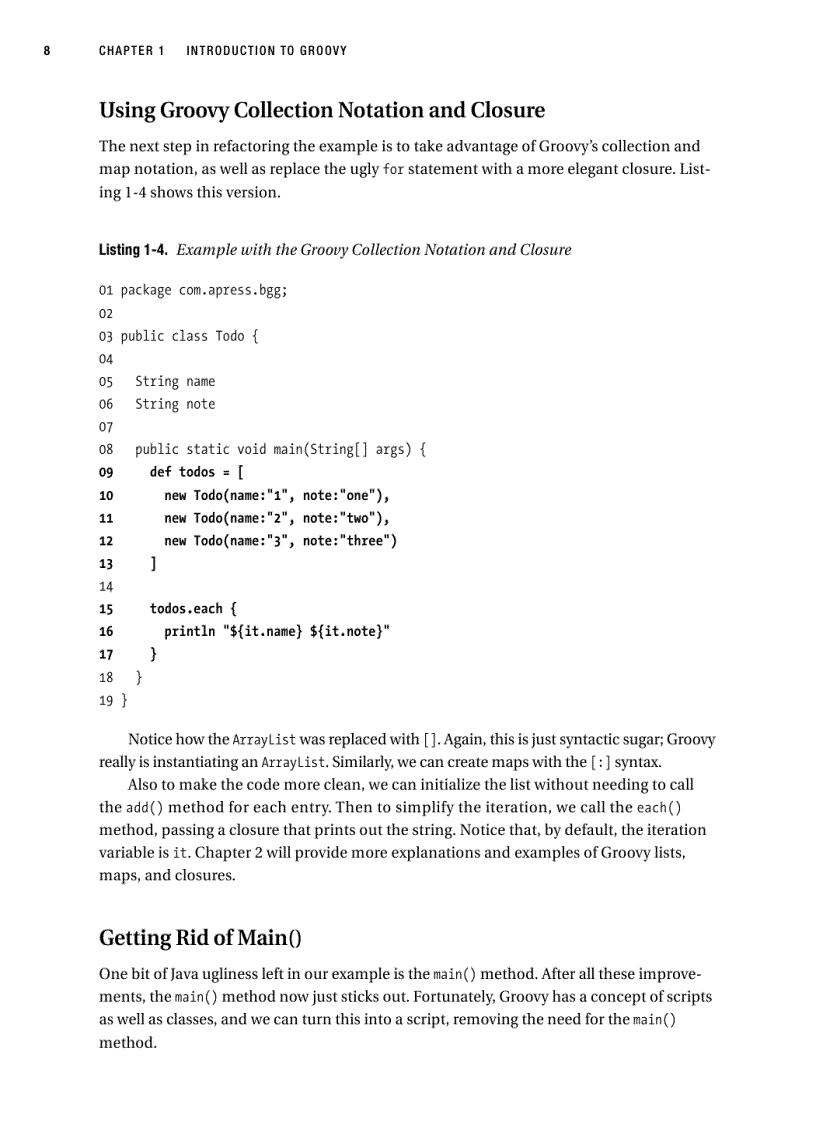 image for page Beginning Groovy and Grails From Novice to Professional