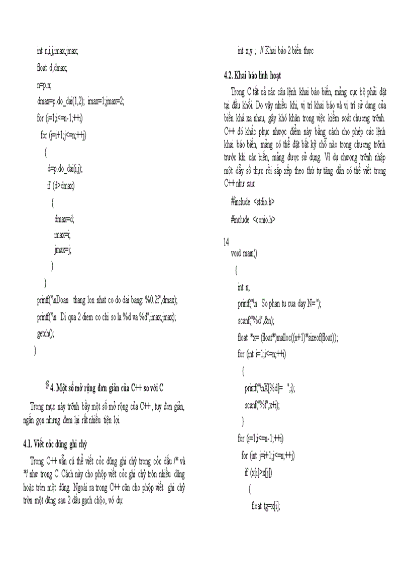 image for page C và lập trình hướng đối tượng bài giảng