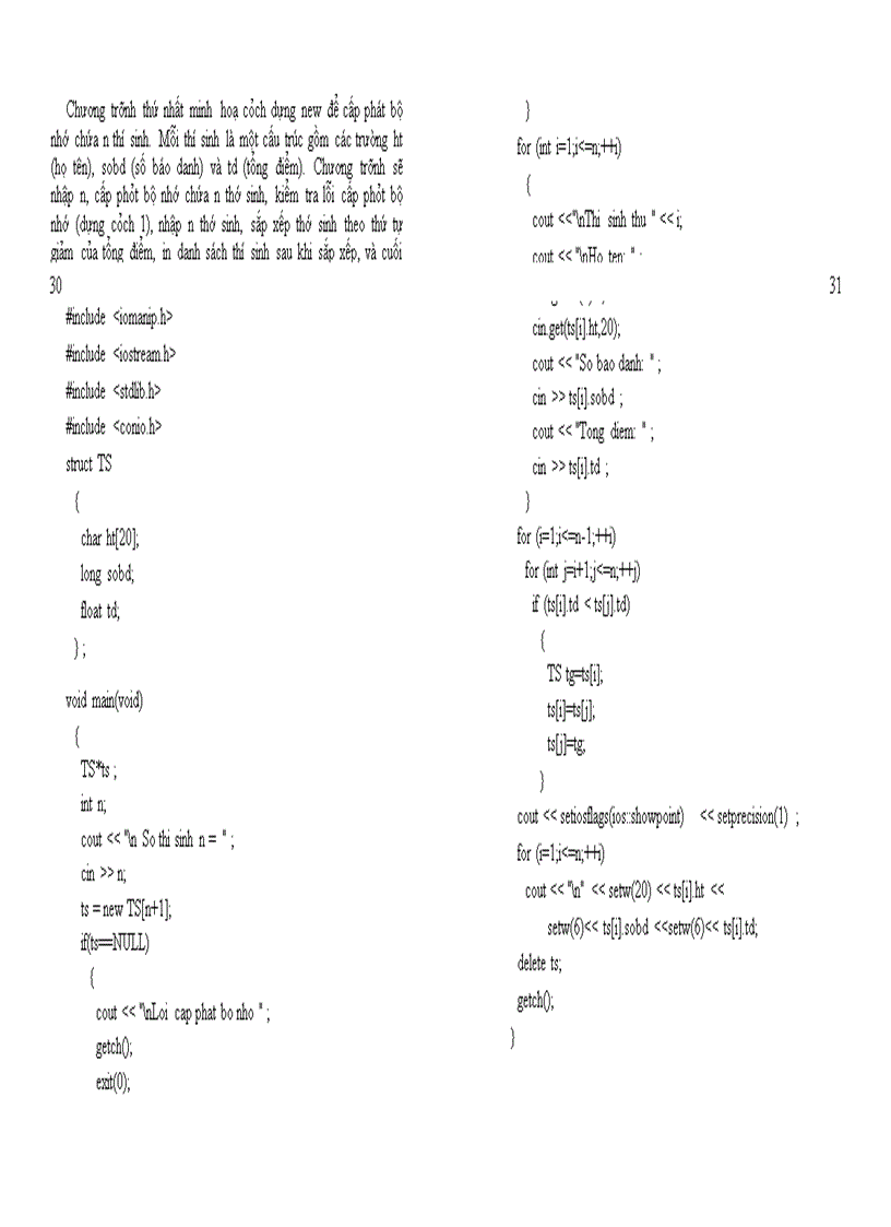 image for page C và lập trình hướng đối tượng bài giảng