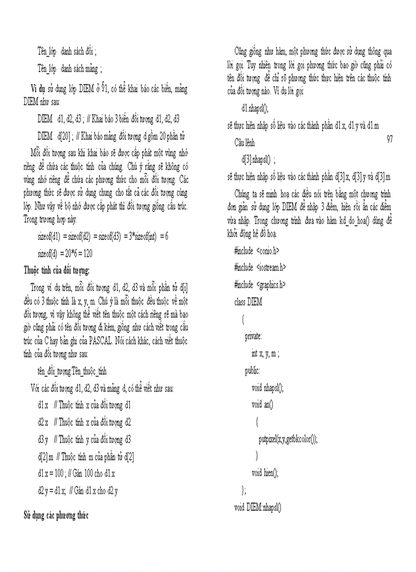 image for page Khái niệm về lớp