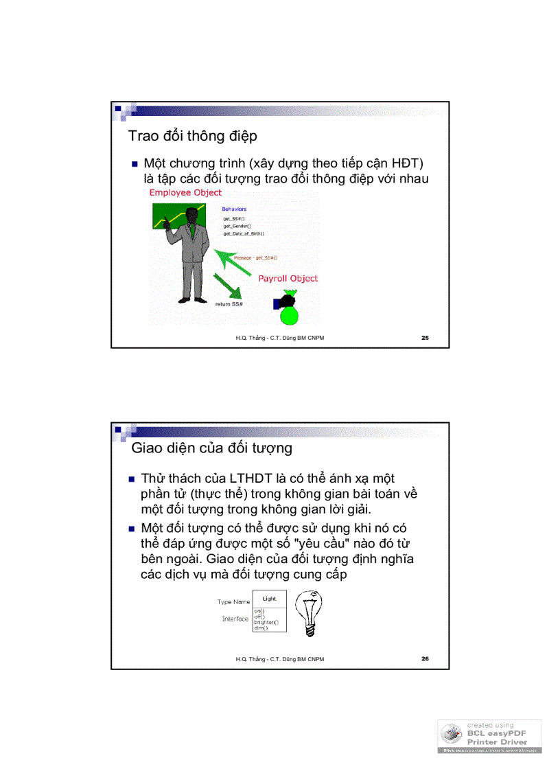 image for page Slide lập trình hướng dối tượng 1