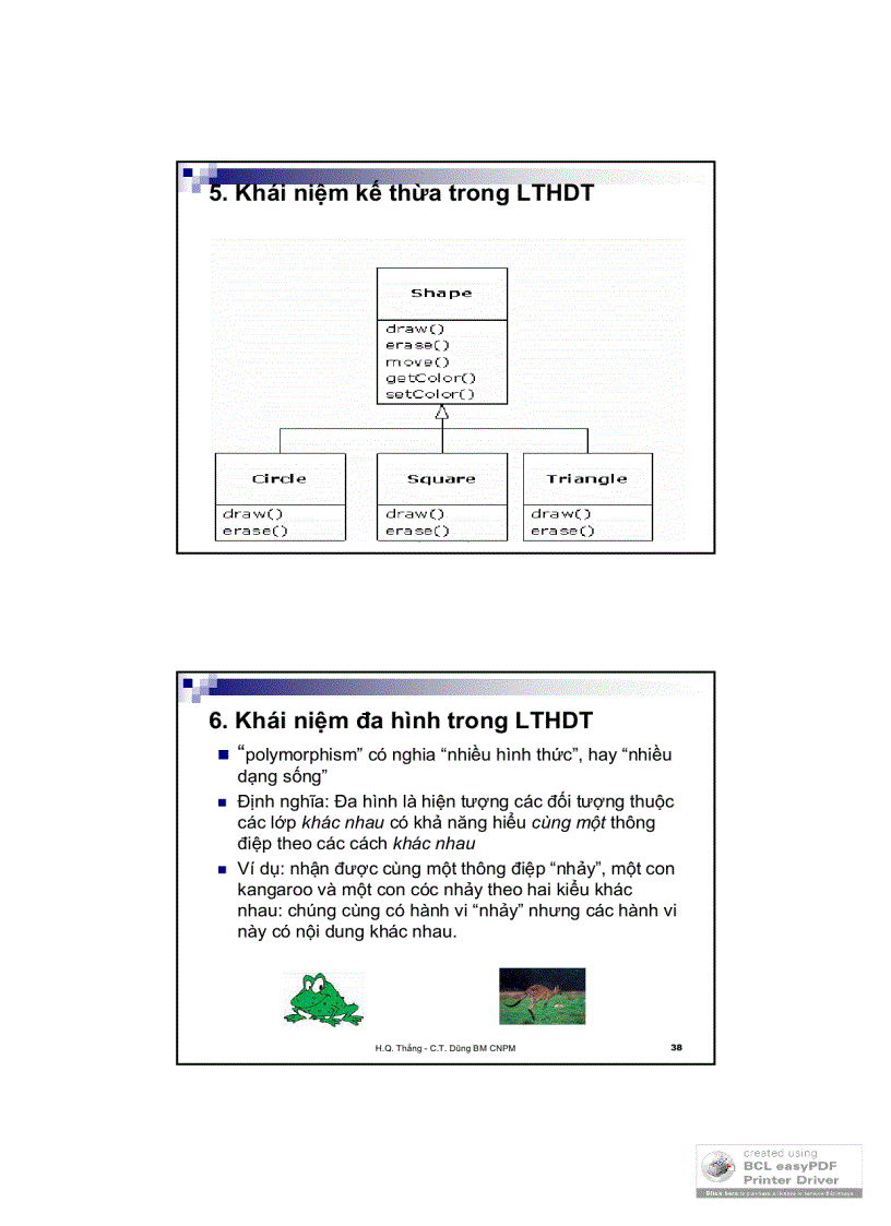 image for page Slide lập trình hướng dối tượng 1