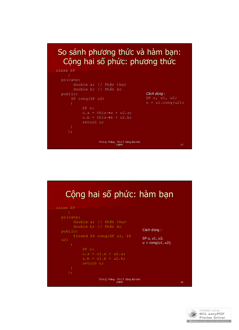 image for page Thực hiện ẩn khởi tạo và hủy bỏ đối tượng
