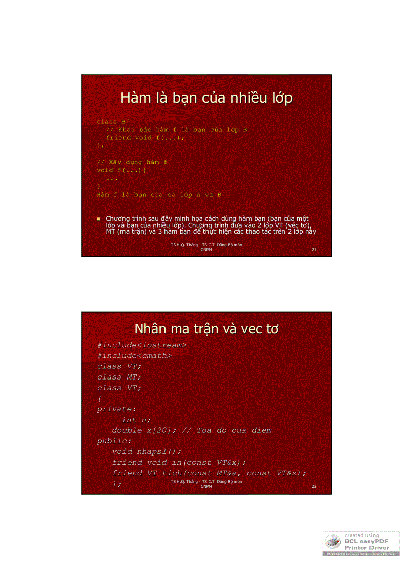 image for page Thực hiện ẩn khởi tạo và hủy bỏ đối tượng