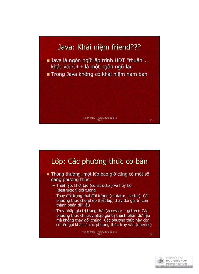 image for page Thực hiện ẩn khởi tạo và hủy bỏ đối tượng