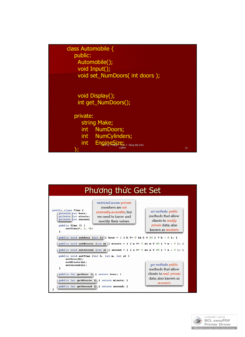 image for page Thực hiện ẩn khởi tạo và hủy bỏ đối tượng