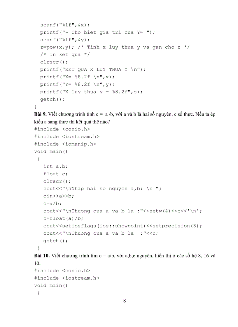 image for page Giáo trình và bài tập C C