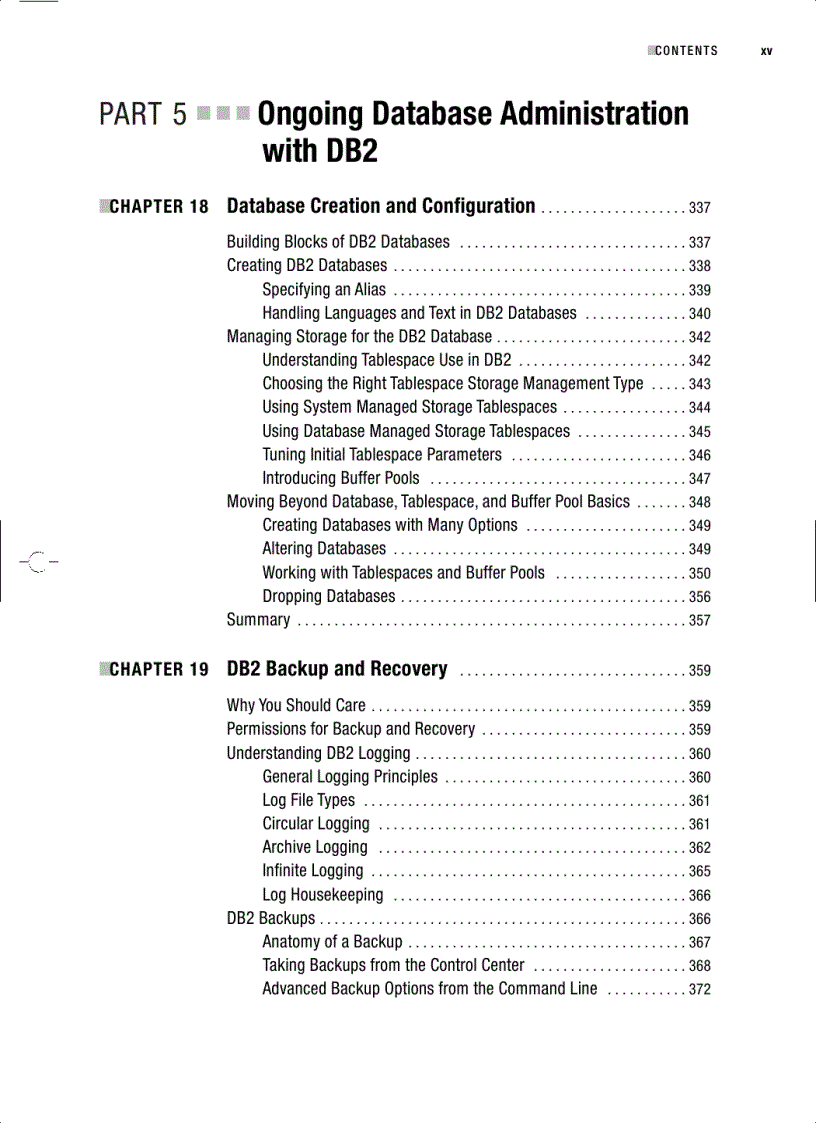image for page Beginning DB2 From Novice to Professional