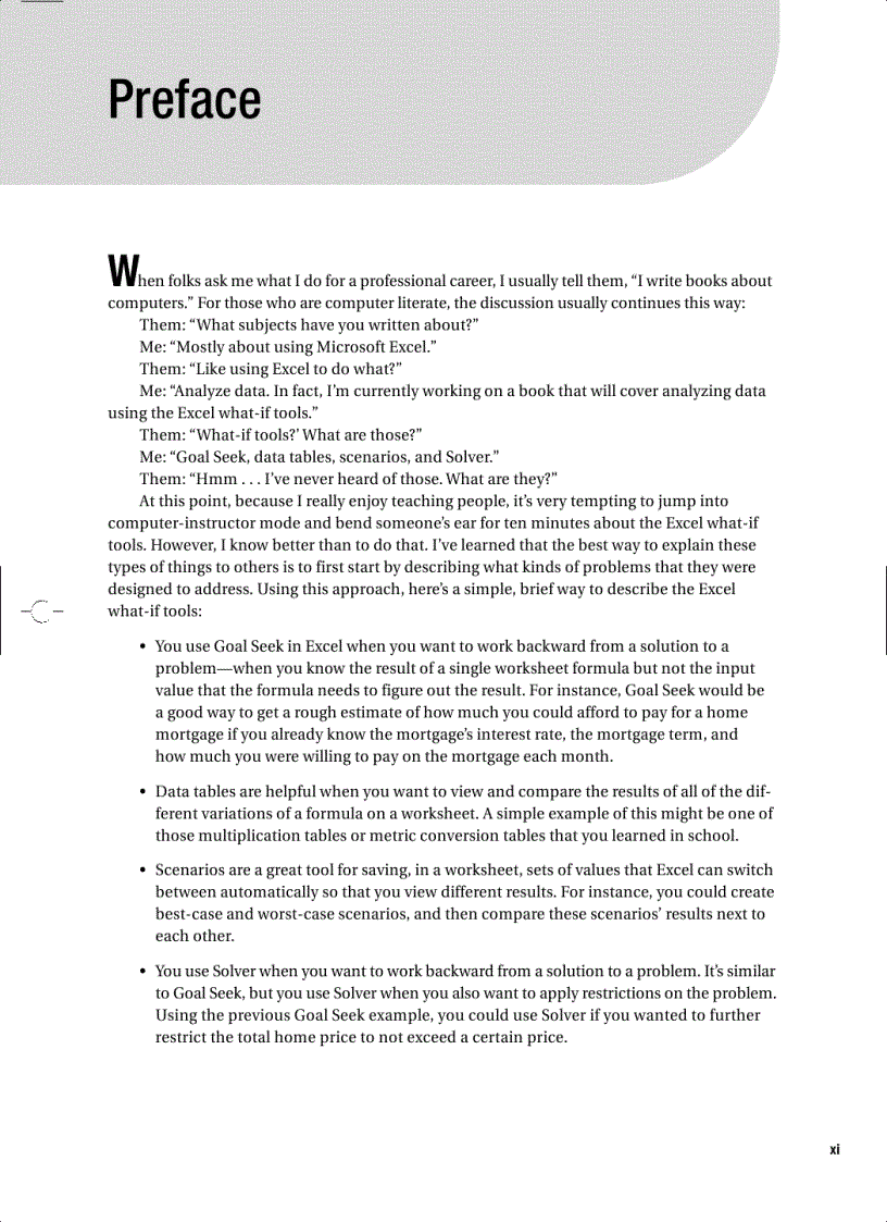 image for page Beginning Excel What If Data Analysis Tools Getting Started with Goal Seek Data Tables Scenarios and Solver