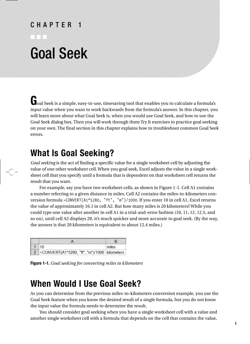 image for page Beginning Excel What If Data Analysis Tools Getting Started with Goal Seek Data Tables Scenarios and Solver