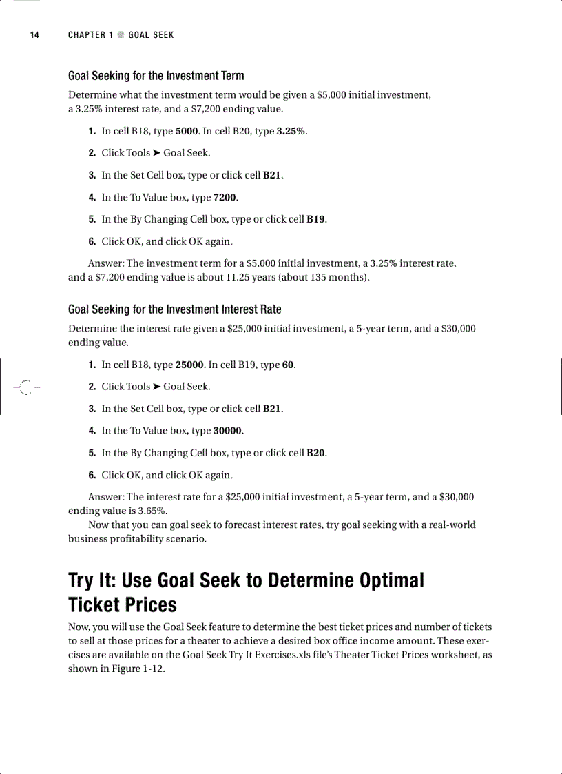 image for page Beginning Excel What If Data Analysis Tools Getting Started with Goal Seek Data Tables Scenarios and Solver