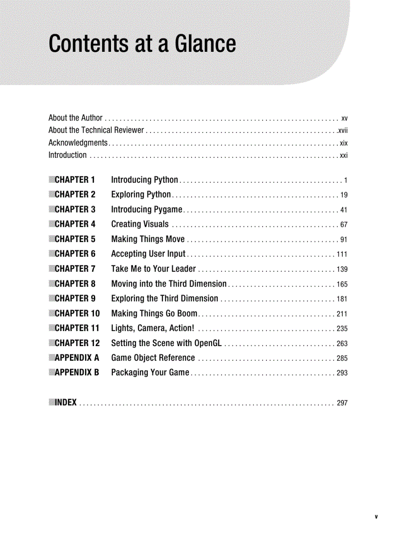 image for page Beginning Game Development with Python and Pygame From Novice to Professional