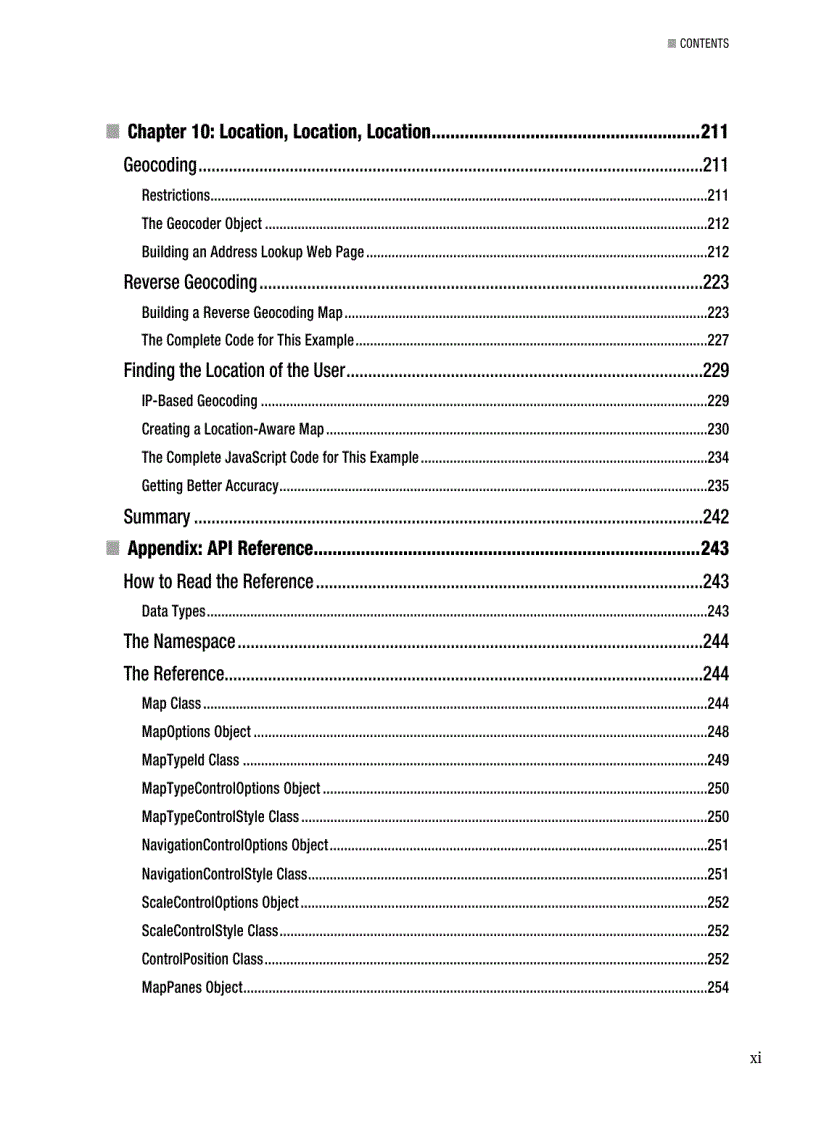 image for page Beginning Google Maps API 3