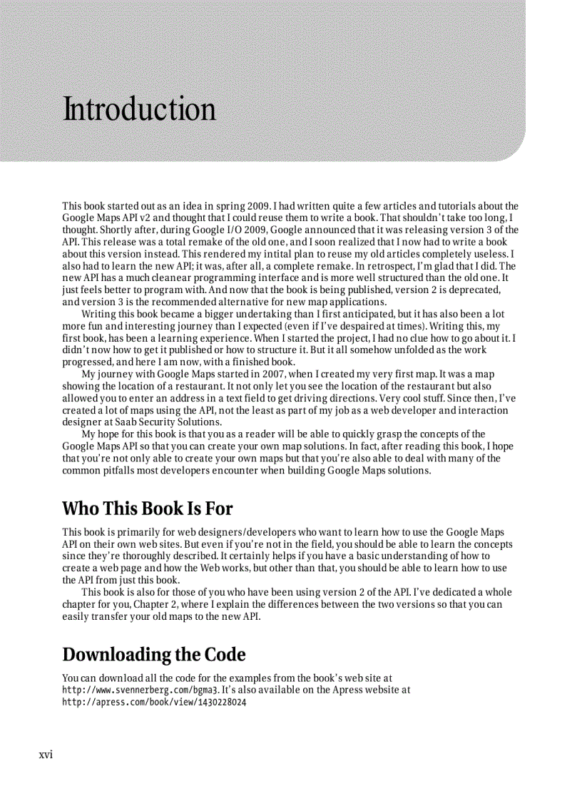 image for page Beginning Google Maps API 3