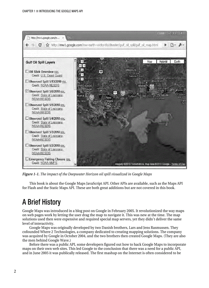 image for page Beginning Google Maps API 3