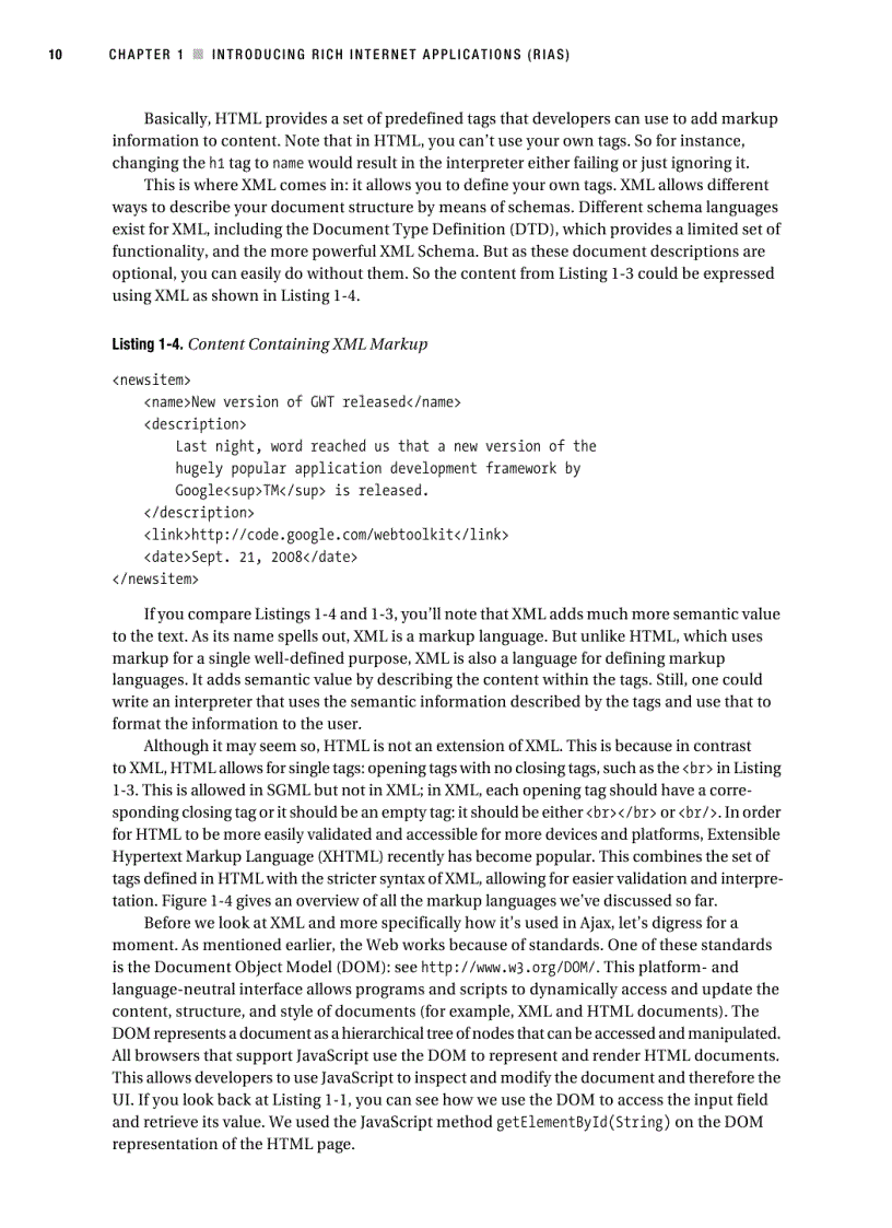 image for page Beginning Google Web Toolkit From Novice to Professional