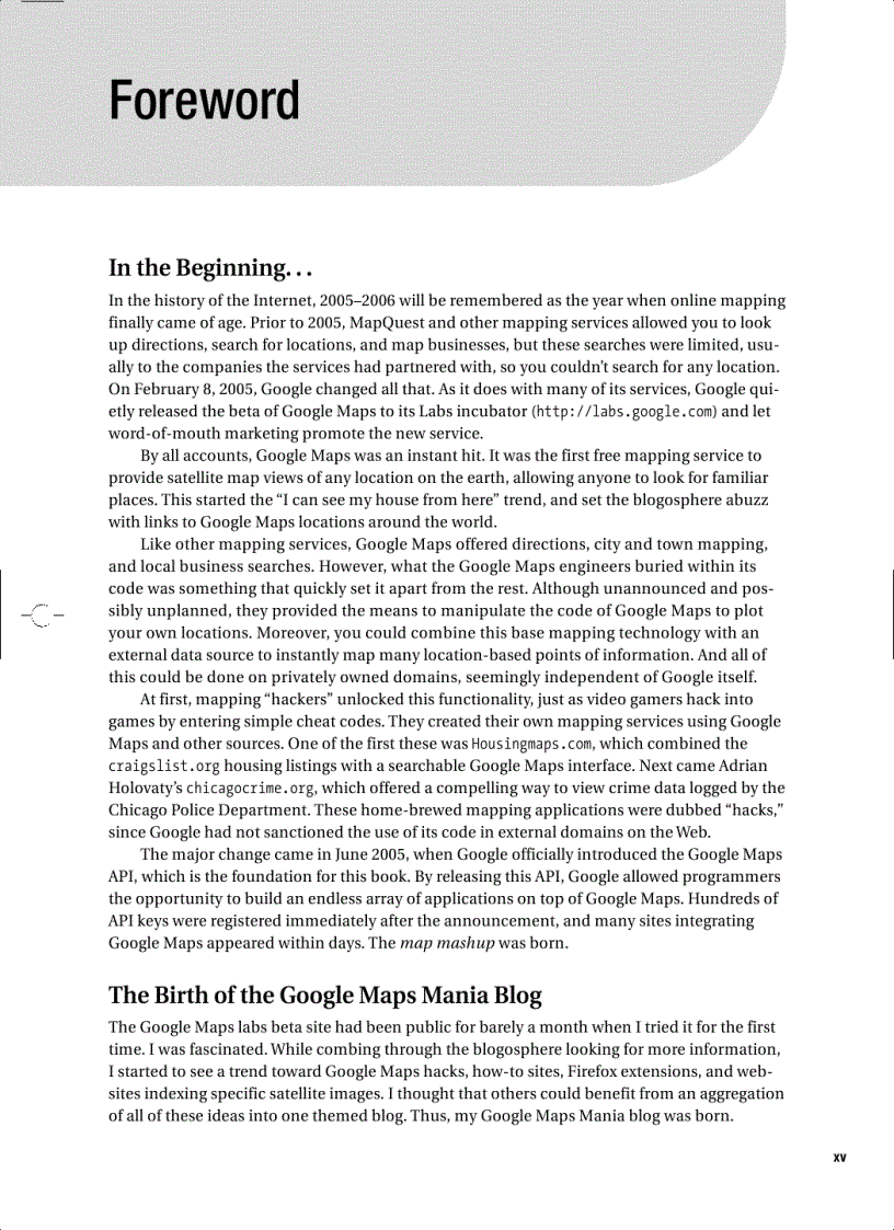 image for page Beginning Google Maps Applications with PHP and Ajax From Novice to Professional
