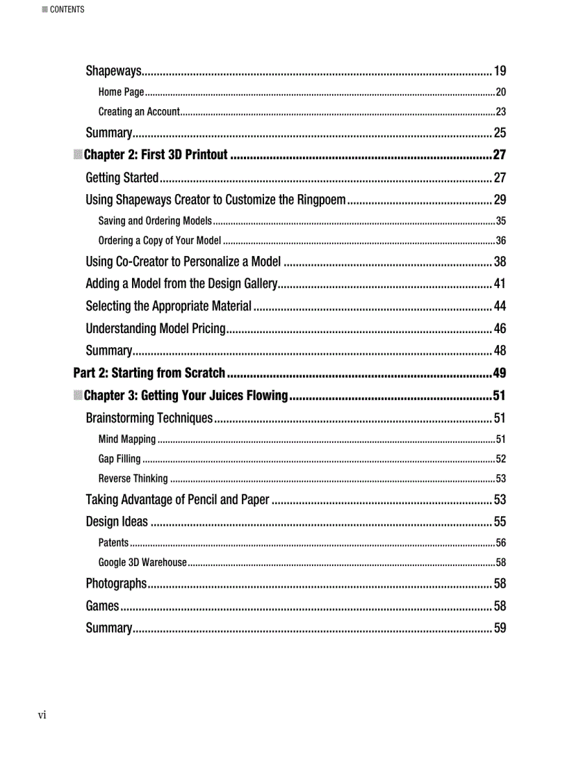 image for page Beginning Google SketchUp for 3D Printing