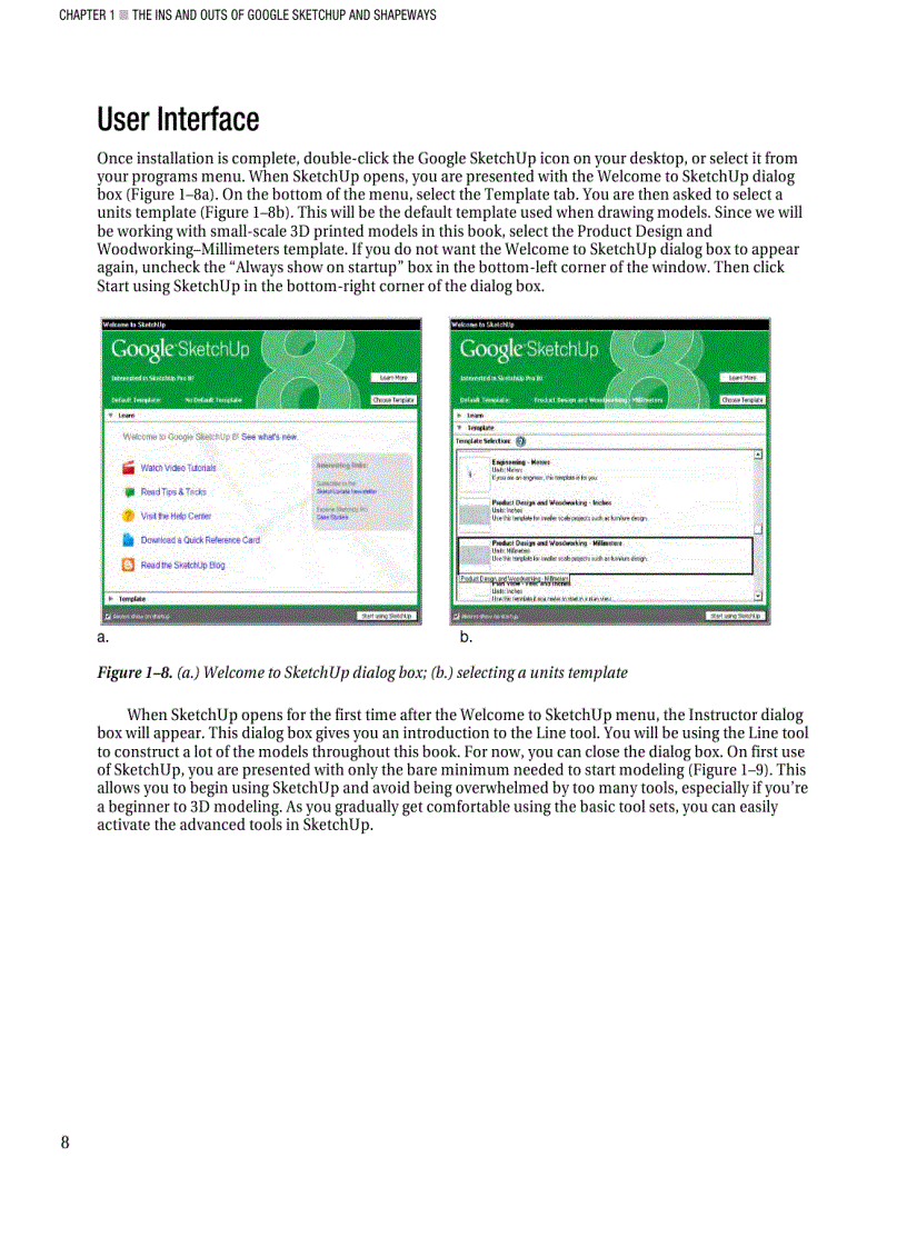 image for page Beginning Google SketchUp for 3D Printing