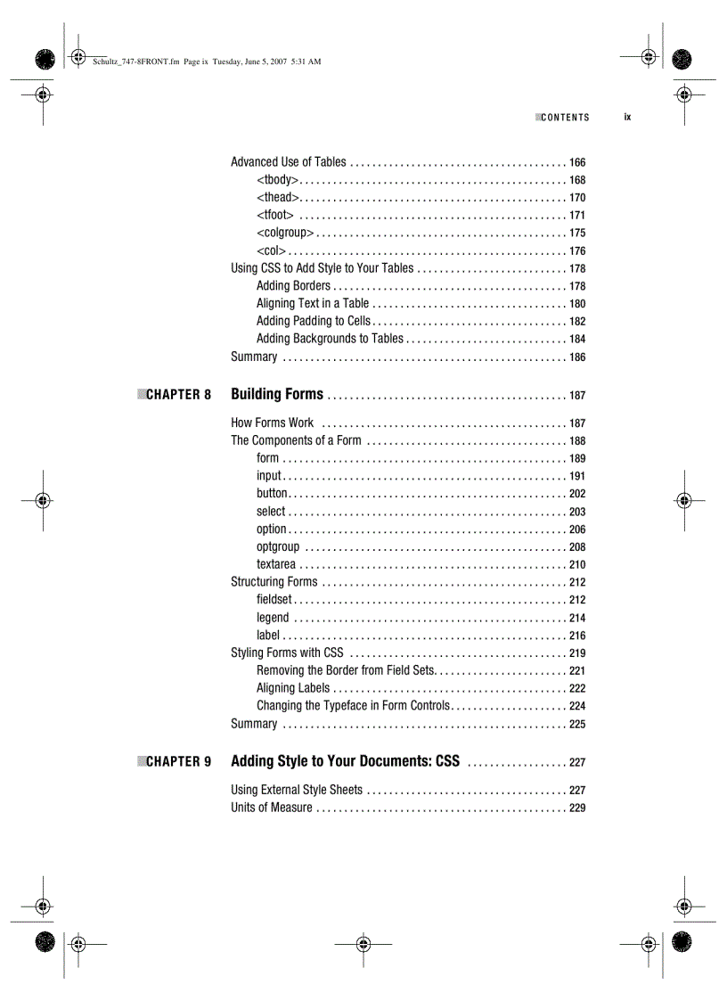 image for page Beginning HTML with CSS and XHTML Modern Guide and Reference