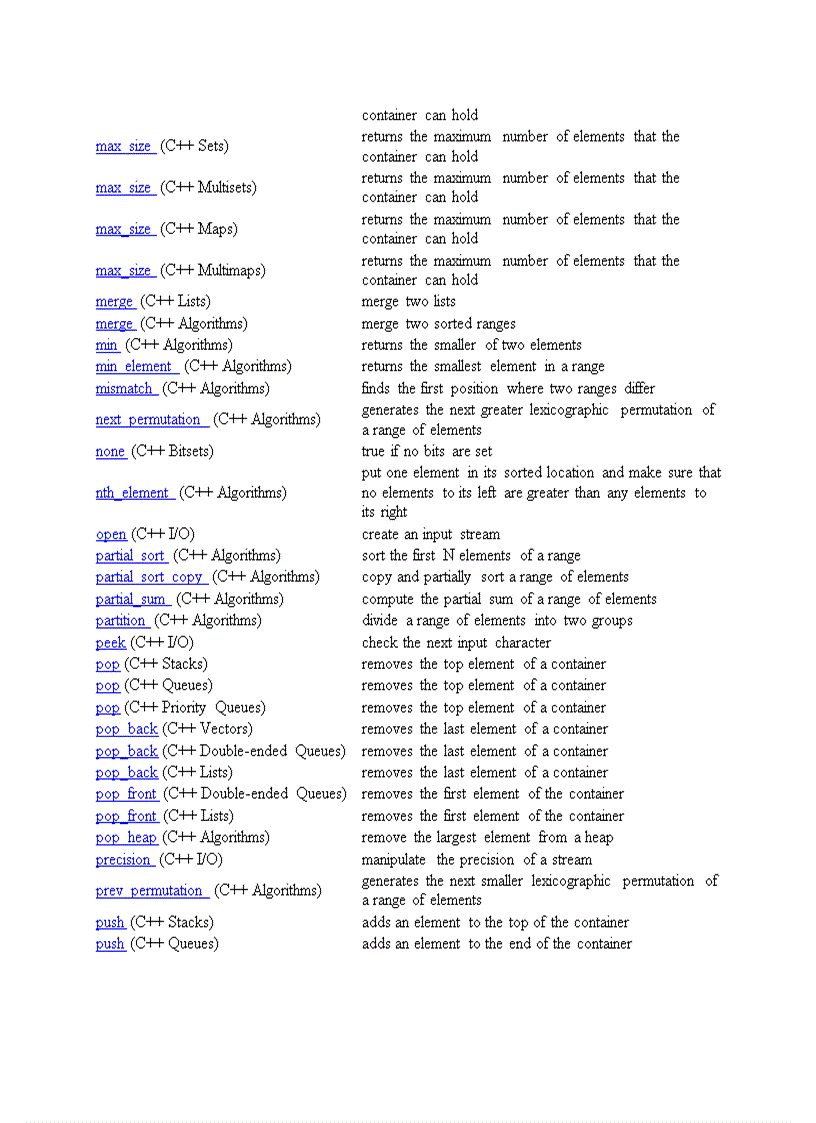 image for page All C Function