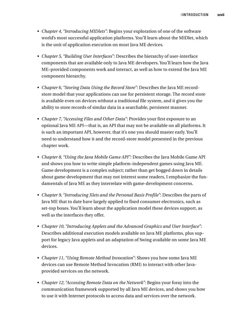 image for page Beginning Java ME Platform