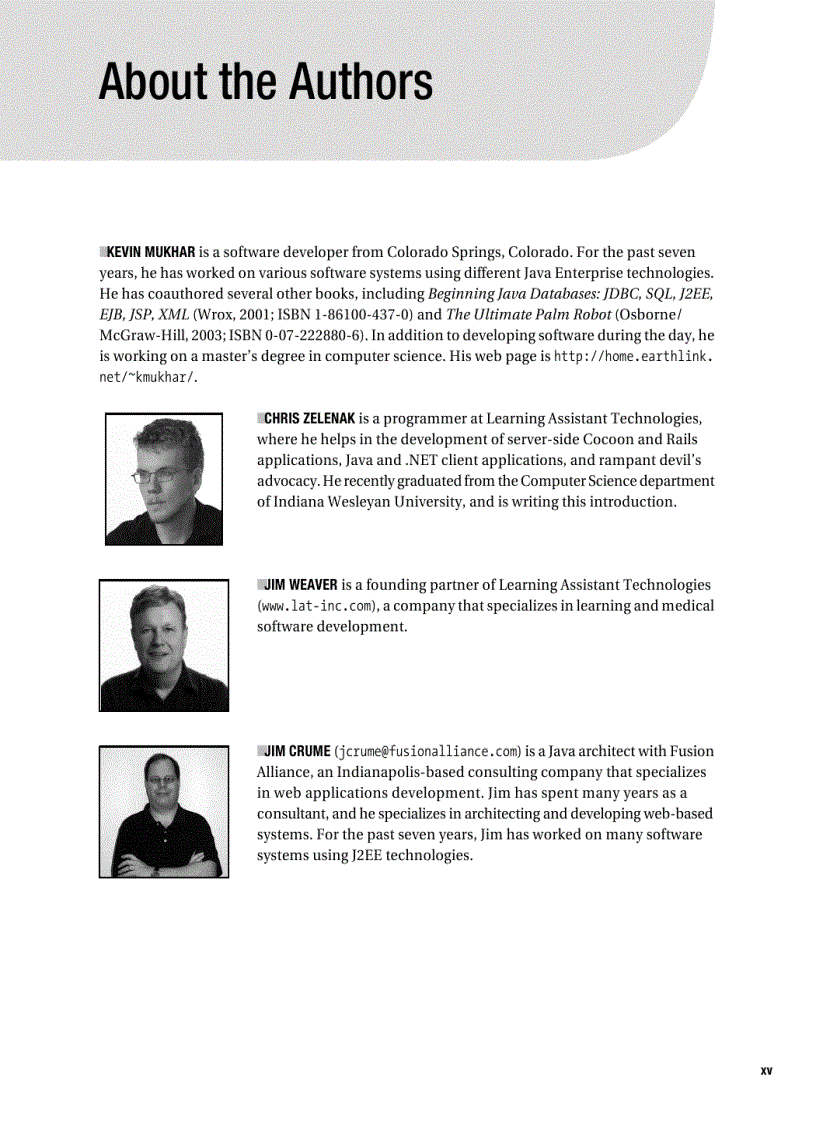 image for page Beginning Java EE 5 From Novice to Professional