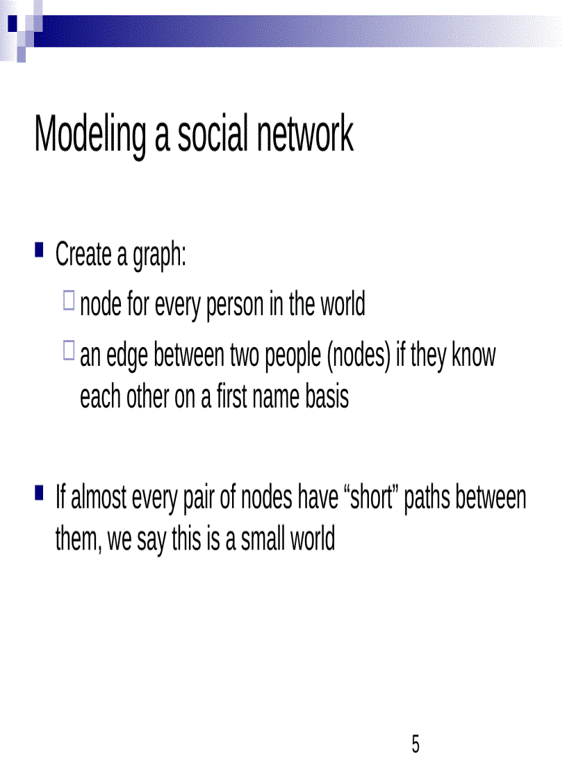 image for page The Small World Phenomenon An Algorithmic Perspective