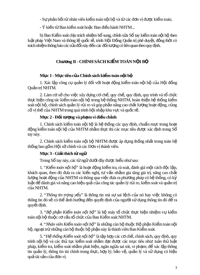 image for page Sổ tay Kiểm toán nội bộ Ngân hàng Đầu tư và Phát triển Việt Nam