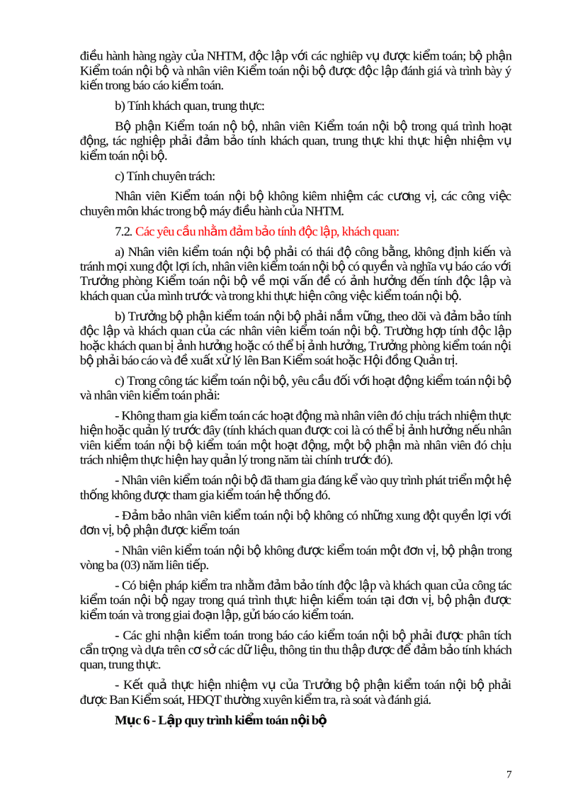image for page Sổ tay Kiểm toán nội bộ Ngân hàng Đầu tư và Phát triển Việt Nam