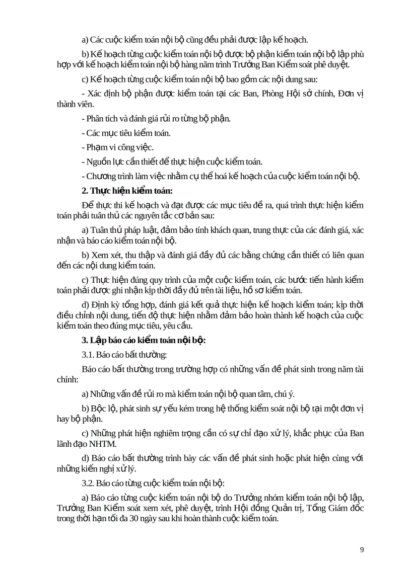 image for page Sổ tay Kiểm toán nội bộ Ngân hàng Đầu tư và Phát triển Việt Nam