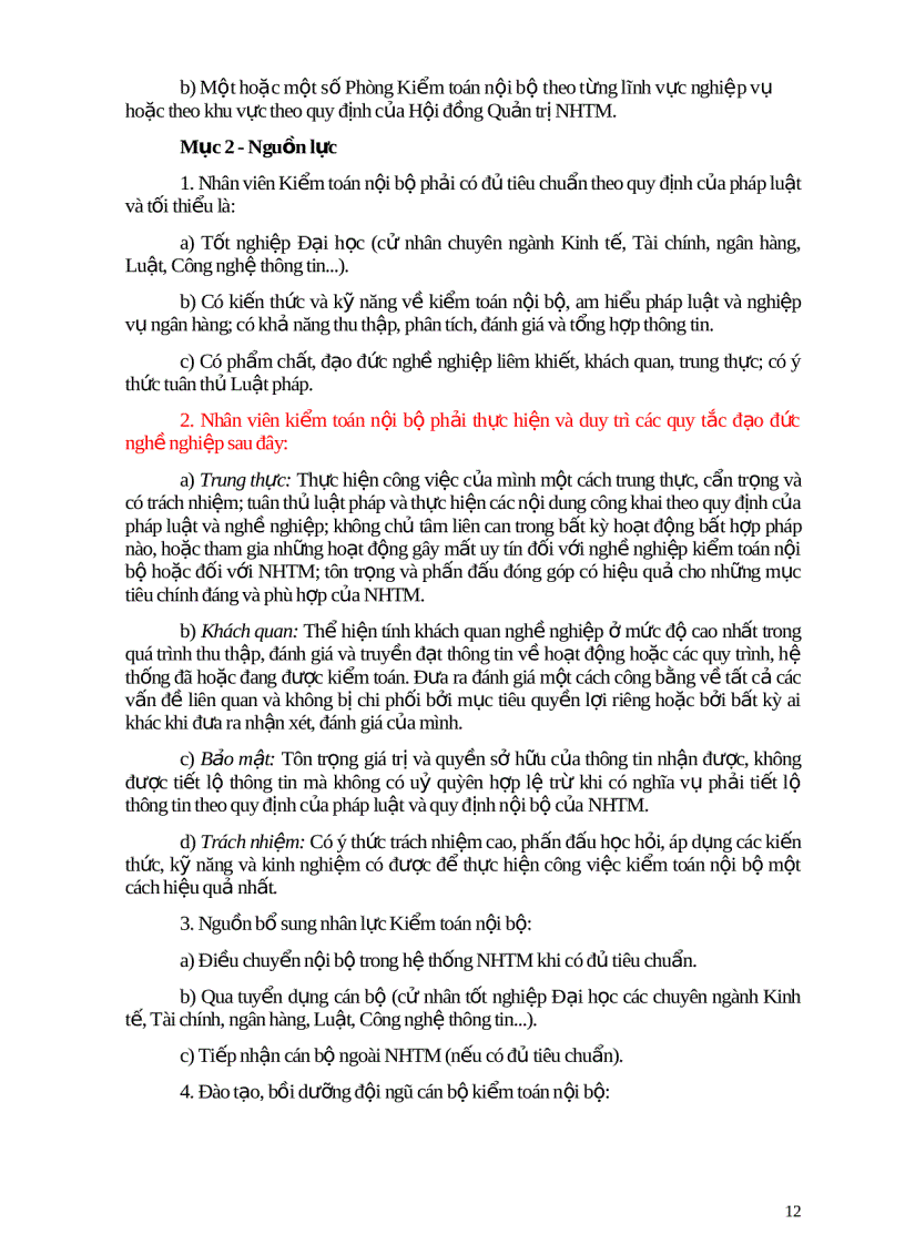 image for page Sổ tay Kiểm toán nội bộ Ngân hàng Đầu tư và Phát triển Việt Nam