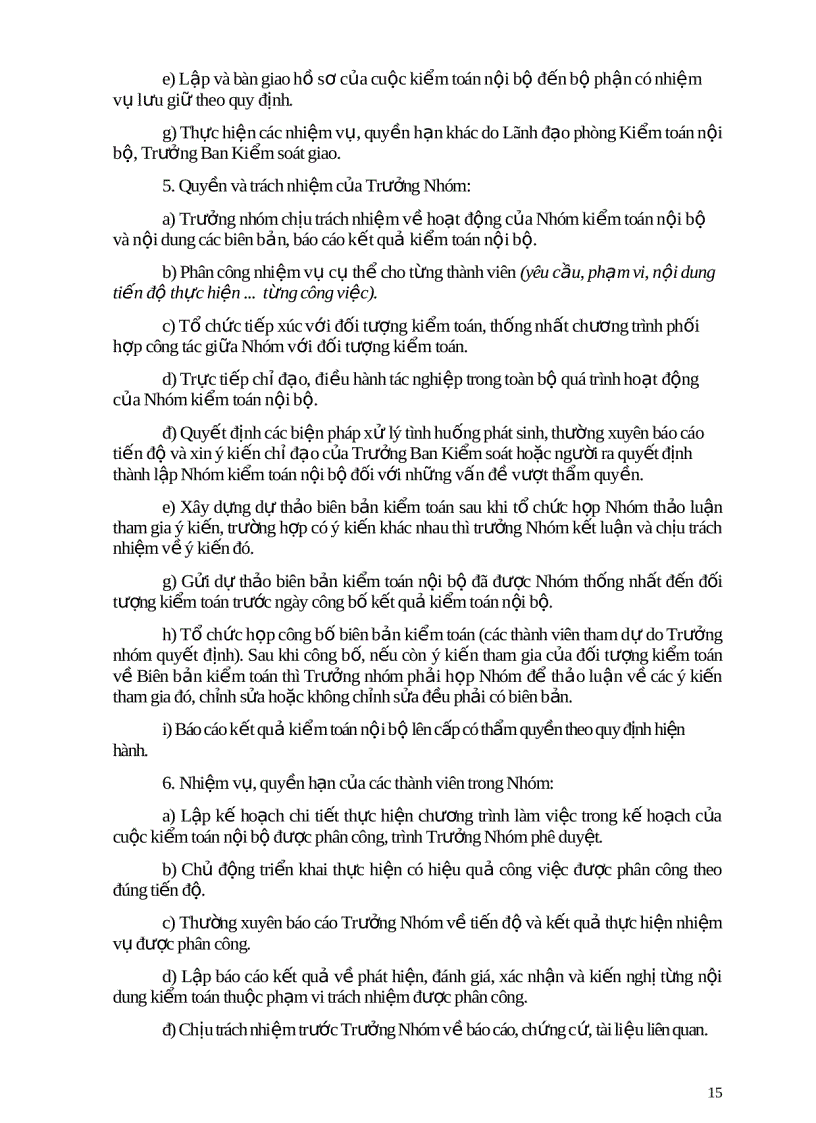 image for page Sổ tay Kiểm toán nội bộ Ngân hàng Đầu tư và Phát triển Việt Nam