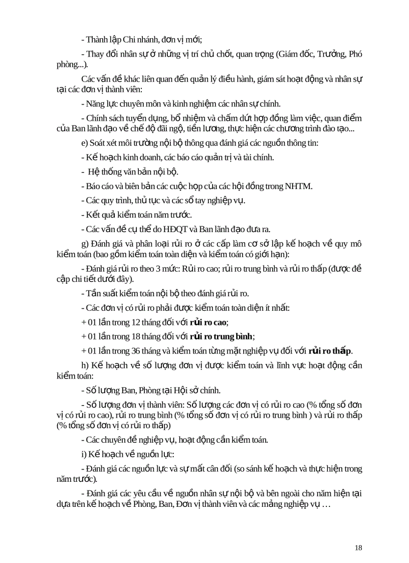 image for page Sổ tay Kiểm toán nội bộ Ngân hàng Đầu tư và Phát triển Việt Nam