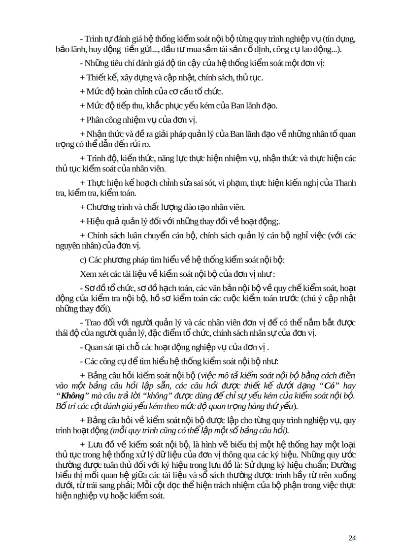 image for page Sổ tay Kiểm toán nội bộ Ngân hàng Đầu tư và Phát triển Việt Nam