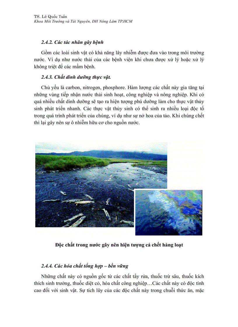 image for page Một số nguyên lý về độc chất học môi trường