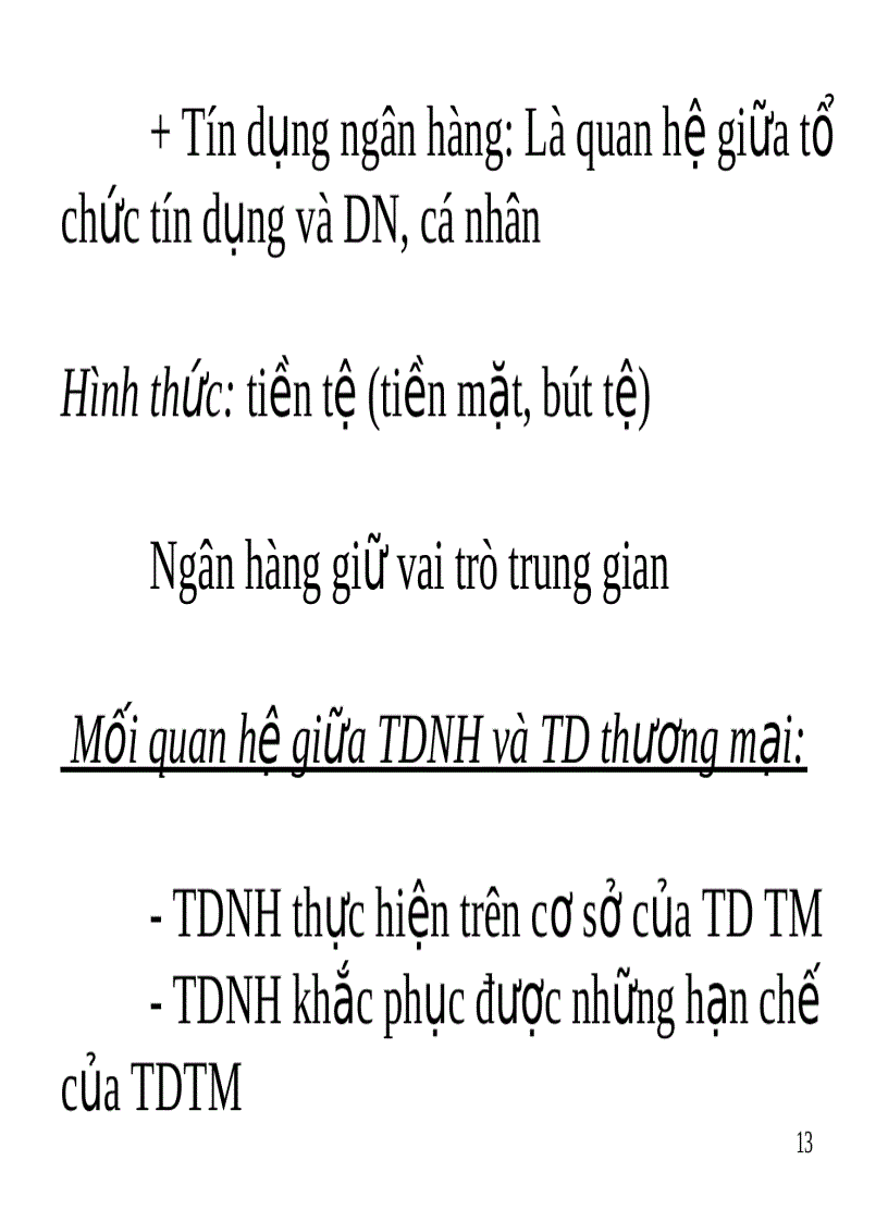 image for page Những vấn đề cơ bản về tín dụng