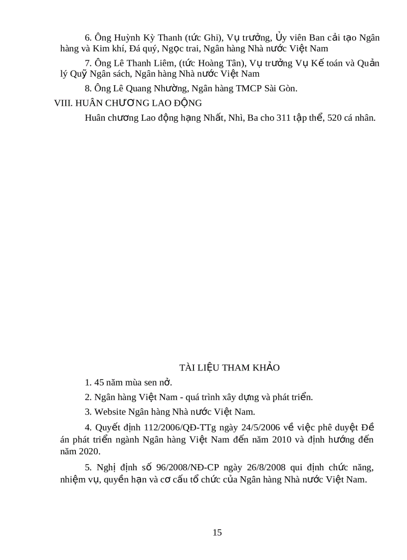 image for page ĐỀ CƯƠNG GỢI Ý TRẢ LỜI CÂU HỎI Cuộc thi tìm hiểu Ngân hàng Việt Nam 60 năm xây dựng và phát triển