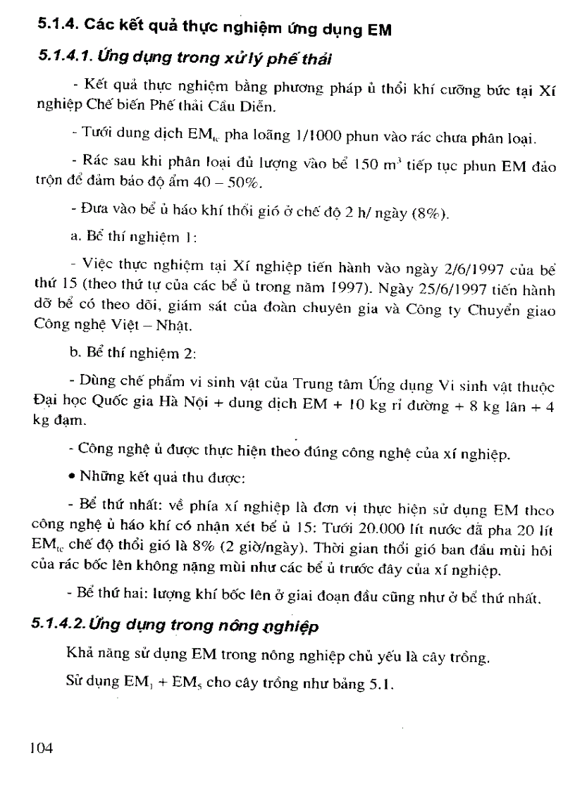 image for page CÔNG NGHỆ XỬ LÝ RÁC THẢI VÀ CHẤT THẢI RẮN phần 2 3