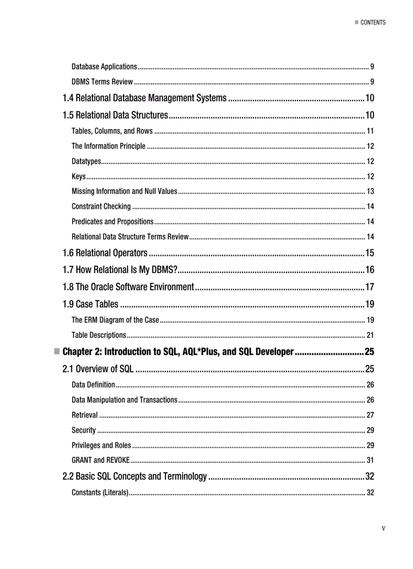 image for page Beginning Oracle SQL