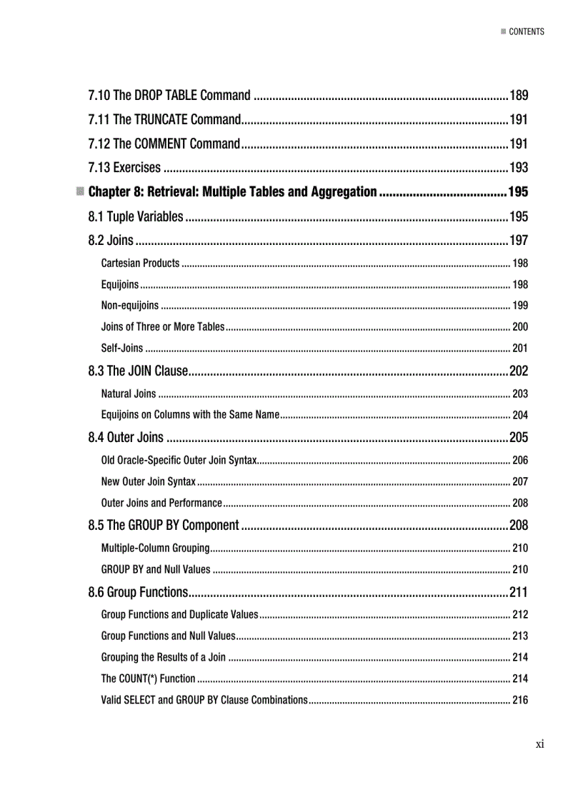image for page Beginning Oracle SQL