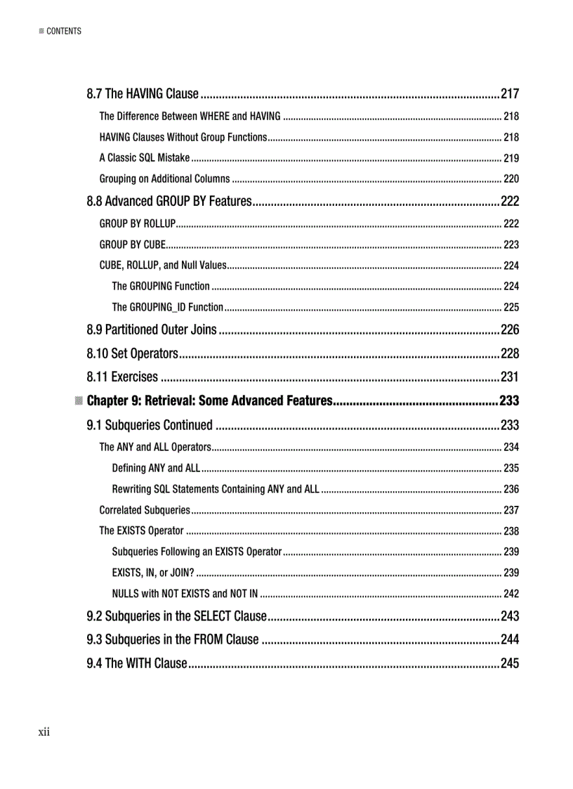 image for page Beginning Oracle SQL