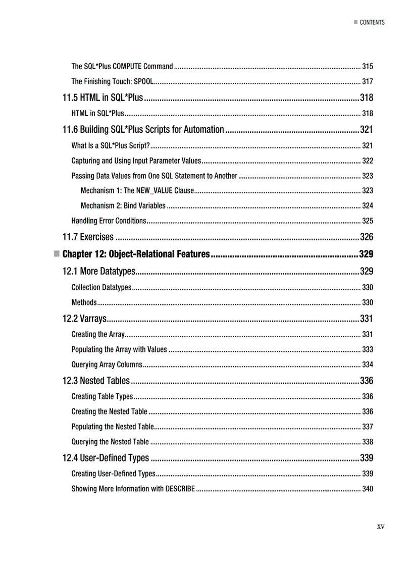 image for page Beginning Oracle SQL